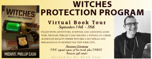 Witches Protection Program Virtual Book Tour Banner